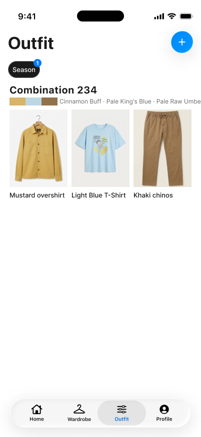 Outfits in spring